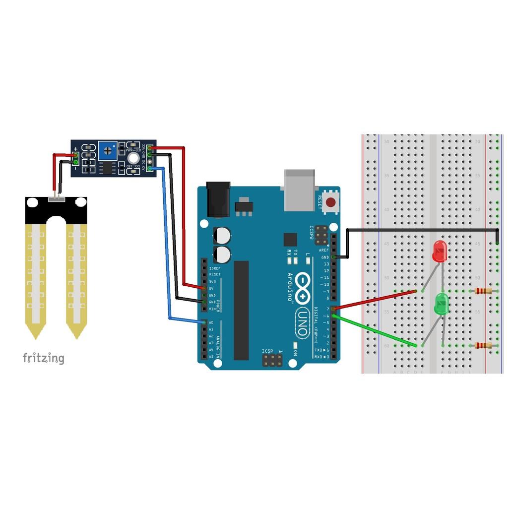 Cảm Biến Độ Ẩm Đất # linh kiện điện tử