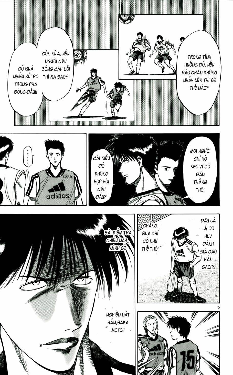 vũ điệu trên sân cỏ - fantasista chapter 43 5