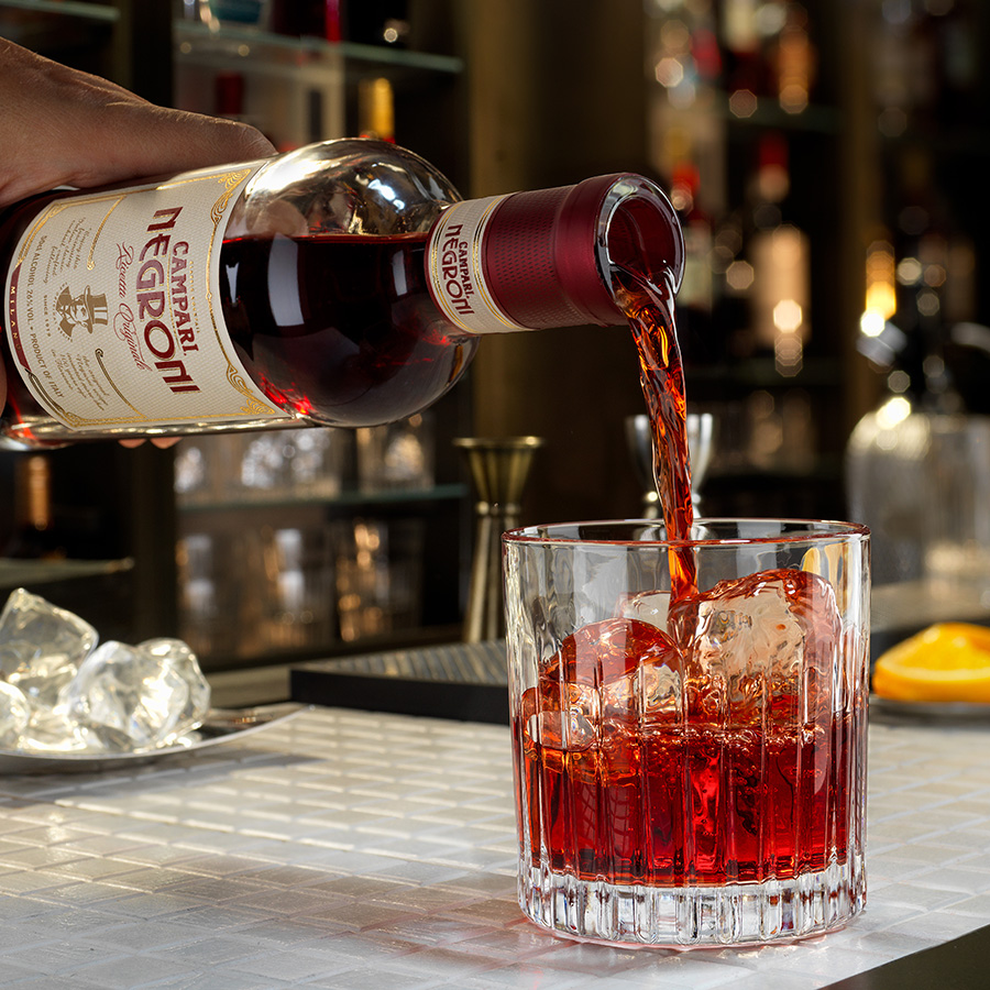 Rượu mùi Campari Negroni Rte 500ml 26% - Không hộp