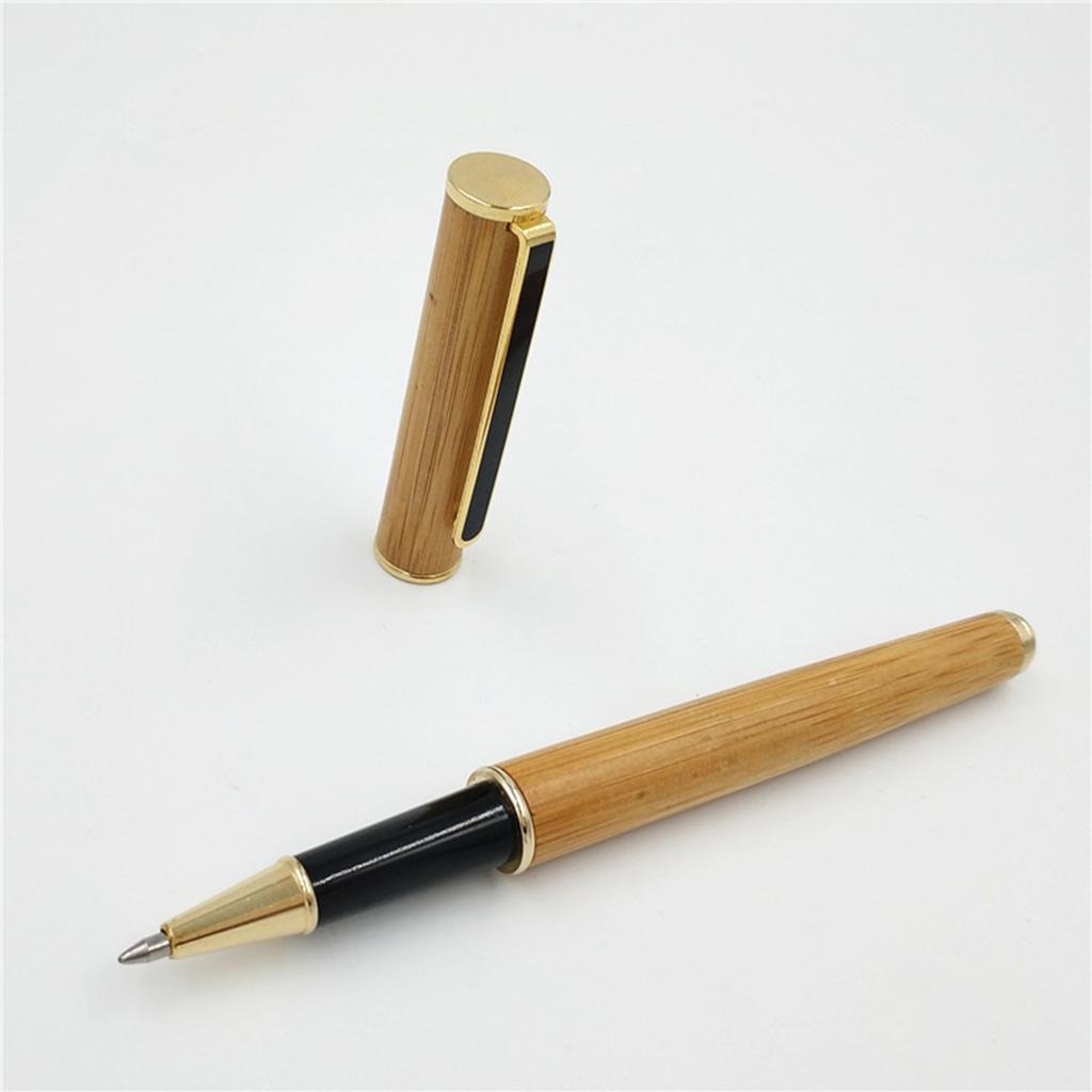 Premium Dark Rollerball Pen With Fine Tip / Black Ink Refill