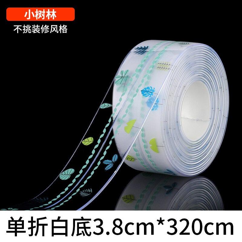 Cuộn băng dán chống thấm dầu ăn, chống thấm nước, dành cho mép chậu rửa chén, bếp, nhà vệ sinh.