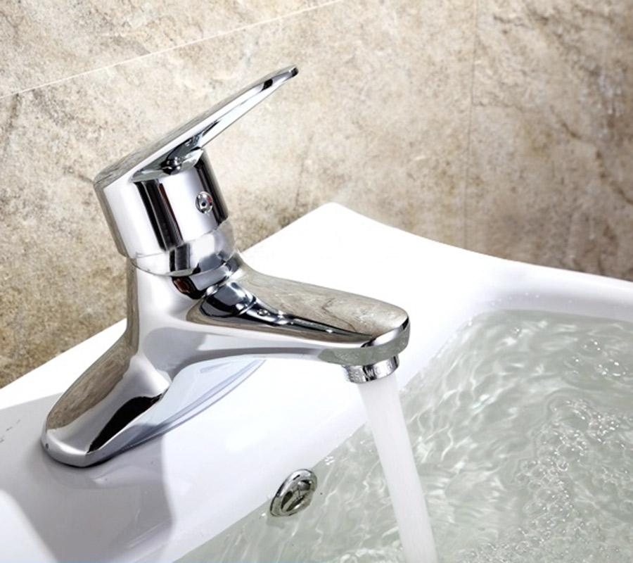 Vòi Lavabo 2 chân nóng lạnh Đồng mạ Chrome Eurolife EL-LOT03-1