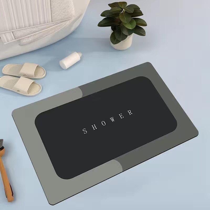 Thảm chùi chân nhà tắm siêu thấm nước, Thảm lau chân Silicon