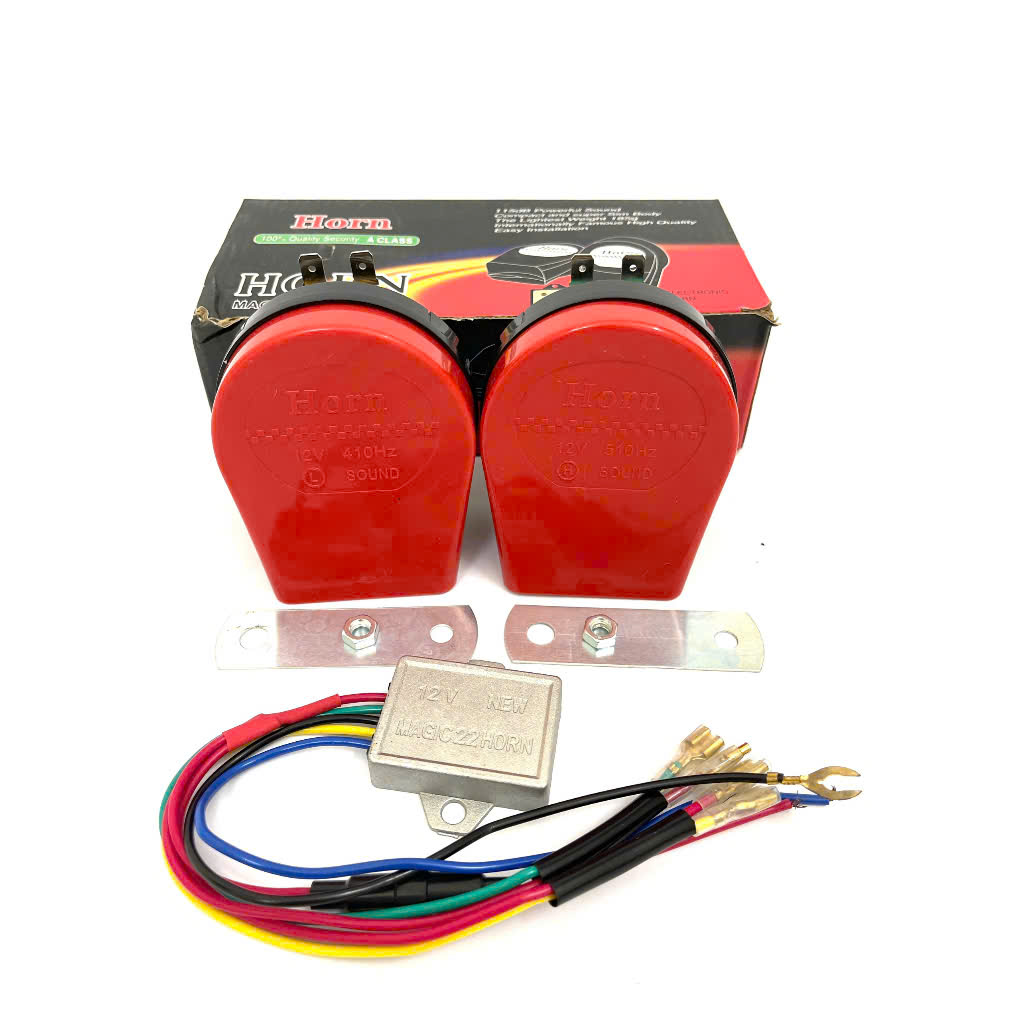 ÁO THUN Kèn Ngân 12 Tiếng Lắp Độ Xe May, oto, Xe Đạp Điện Âm Thanh To Rõ Cực Hay - Mẫu Mới Hàng Tốt