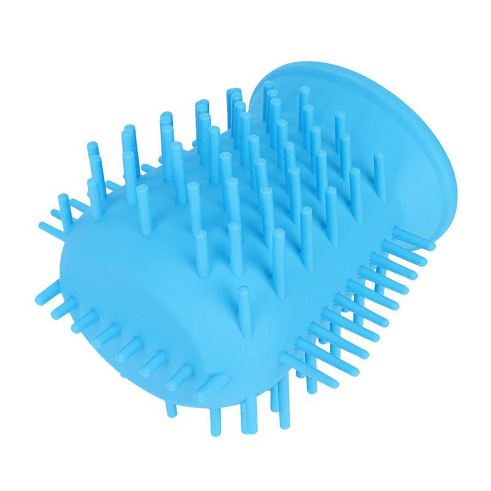Dog Paw Cleaner Soft Silicone Puppy Cats Paw Washer Foot Clean Cup Blue