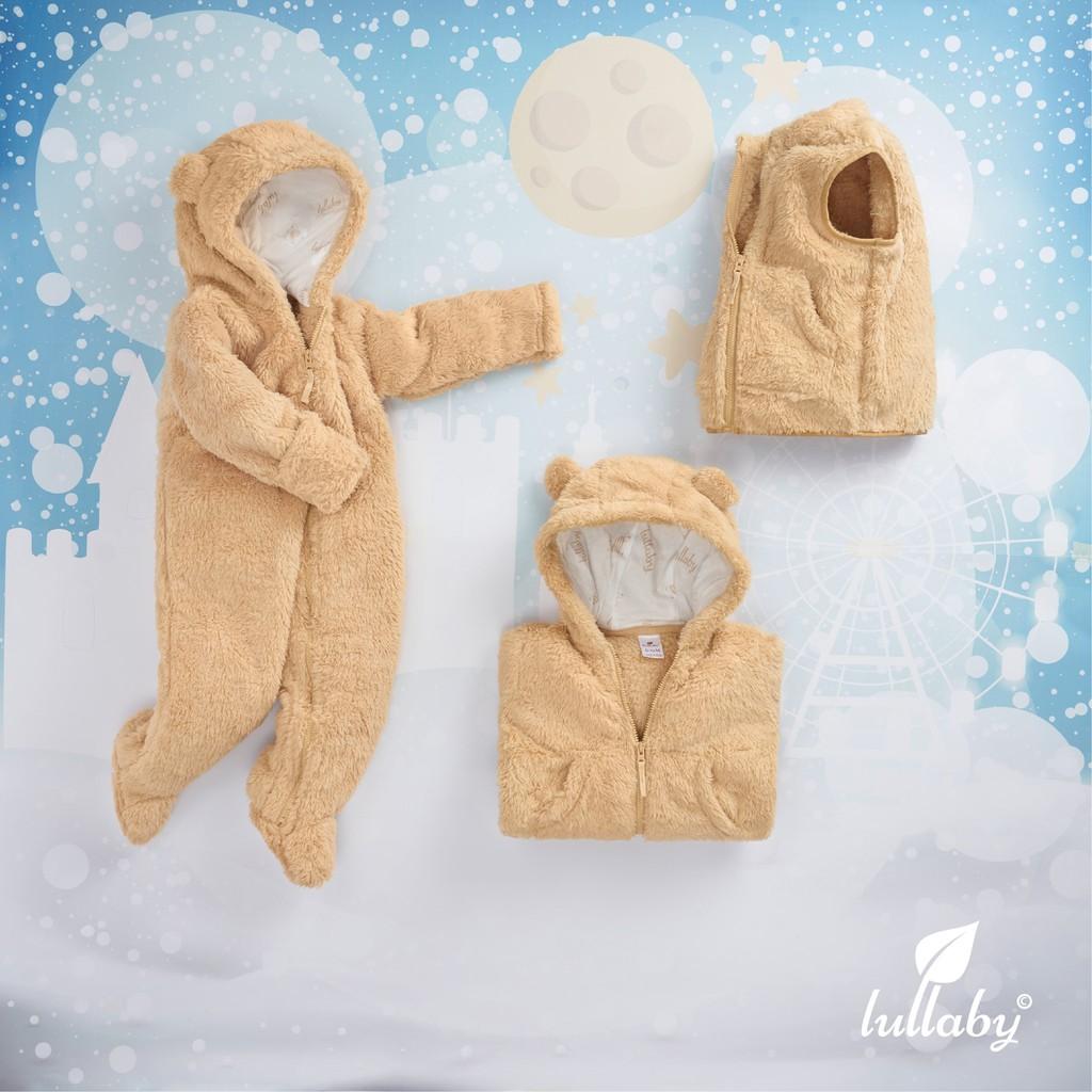 Bộ body lông liền quần tất Lullaby, body lông cao cấp chính hãng