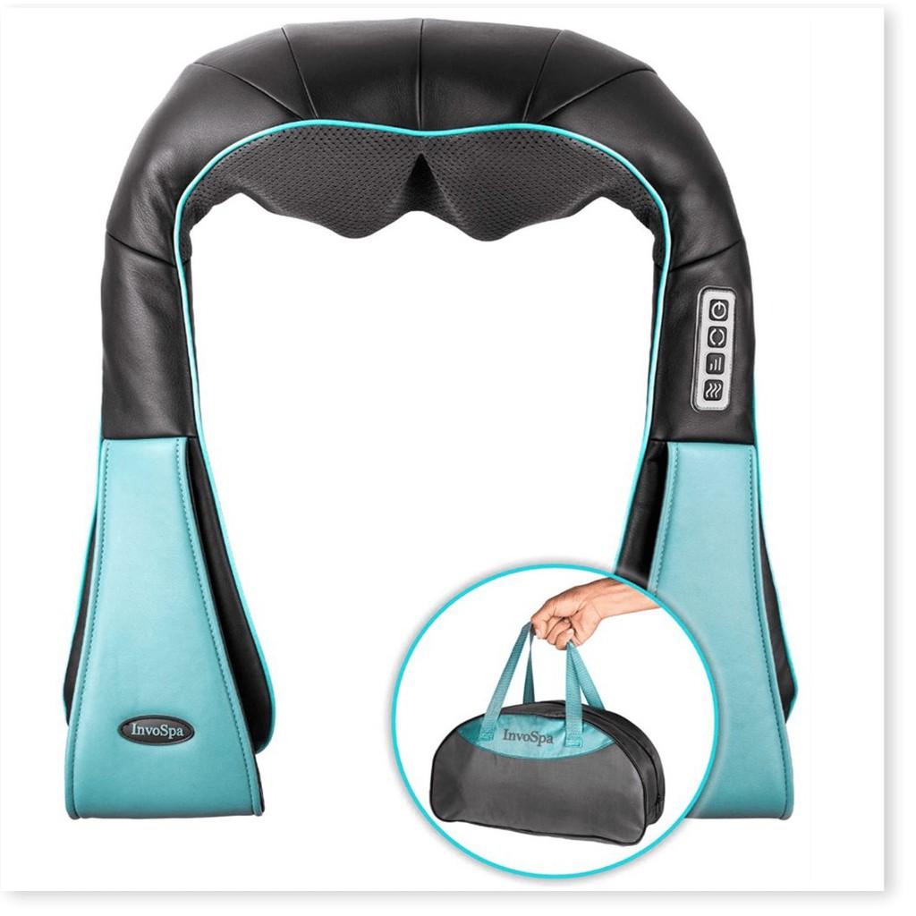 Đai massage Vai Gáy Cổ Giảm mệt mỏi toàn thân USA Shiatsu Back Home & Car nguồn điện nhà và trên ô tô