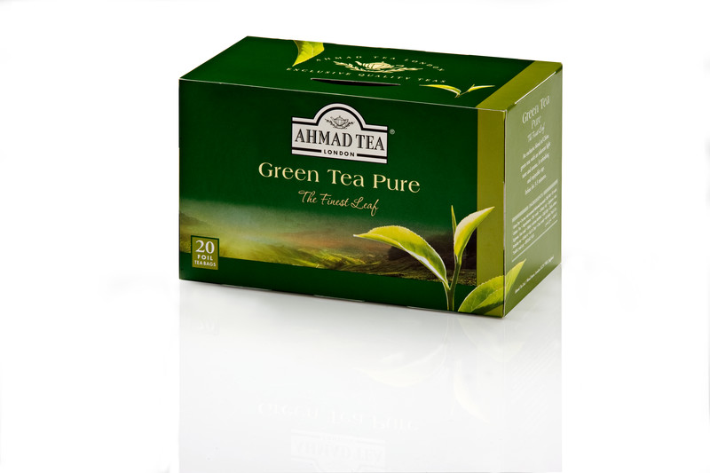 TRÀ XANH AHMAD ANH QUỐC - TRÀ XANH (40g) - Green Tea Pure -Thức uống tốt cho sức khỏe