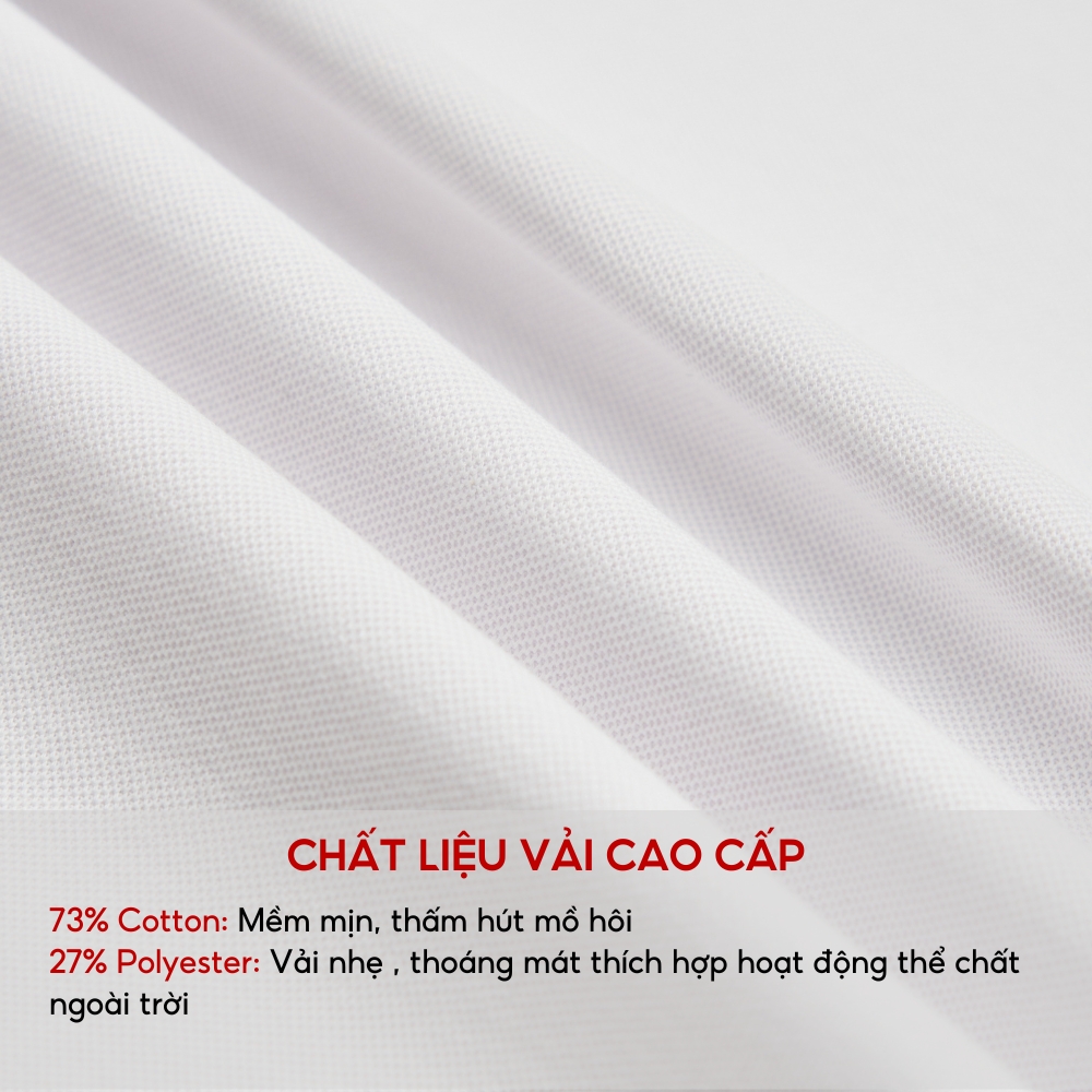 Áo Polo Nam Biluxury 7APCT001TRK  Form Slimfit Ôm Vừa Tôn Dáng Phối Viền Cổ Nổi Bật