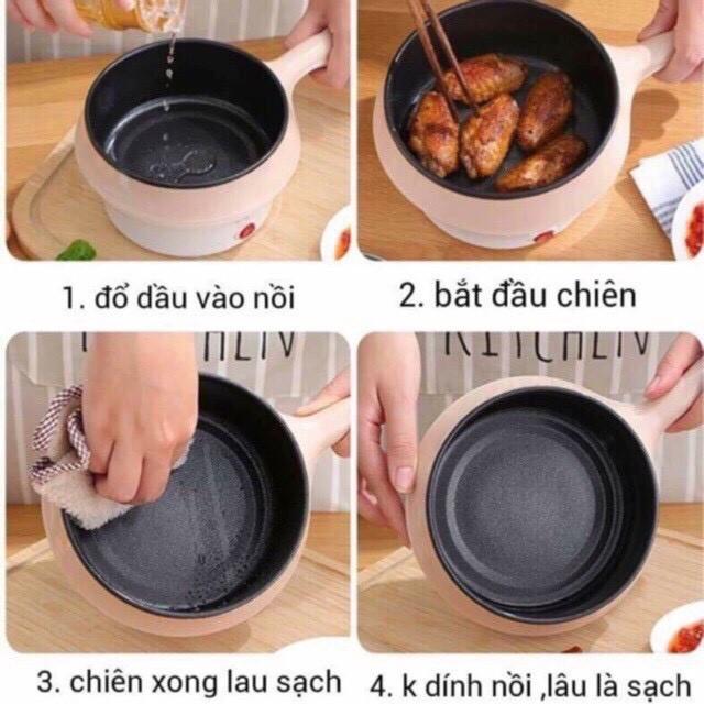 Nồi lẩu điện đa năng có tay cầm