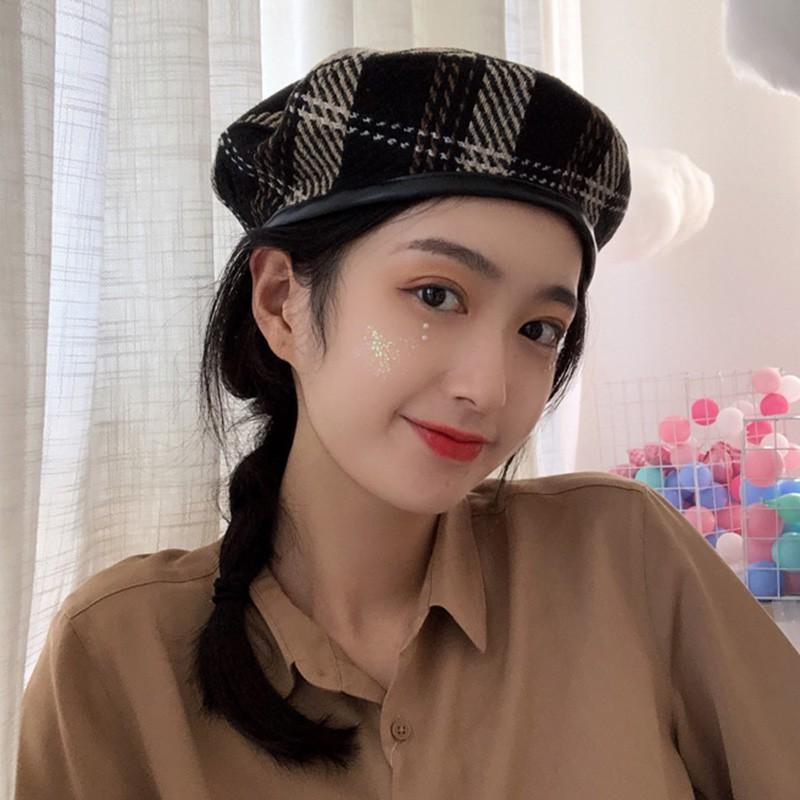 Mũ beret phong cách cổ điển thanh lịch cho nữ
