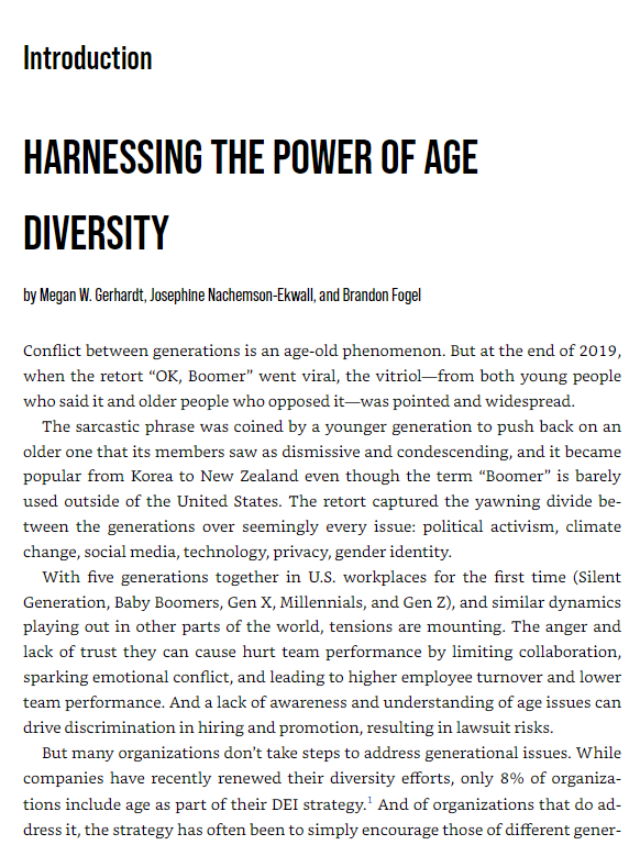 Sách ngoại văn: Multigenerational Workplace (HBR Insights)