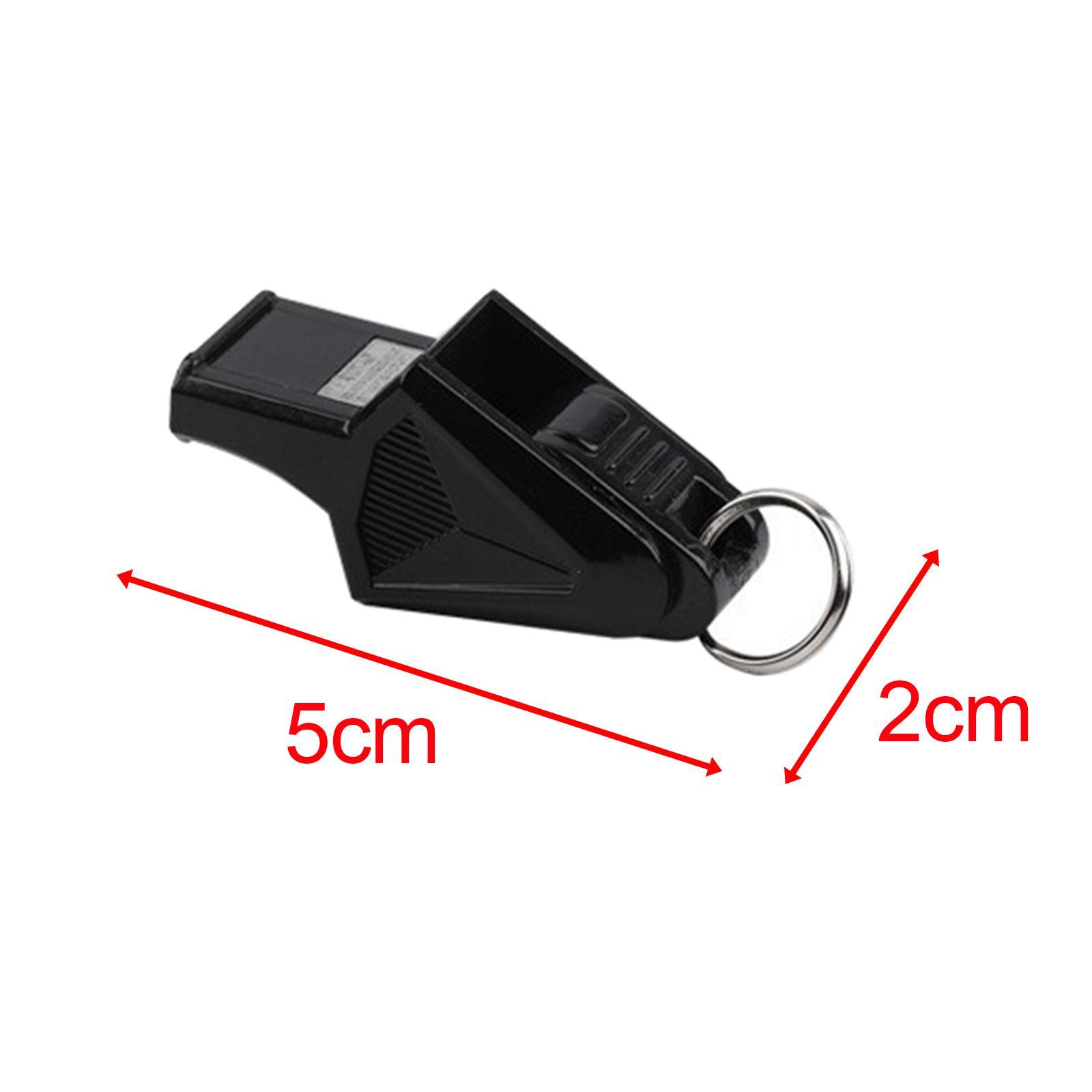 Referee Whistle with Lanyard Football Soccer Teachers Loud Crisp Sound Sports Whistle for Game Event Camping Outdoor Survival Handball