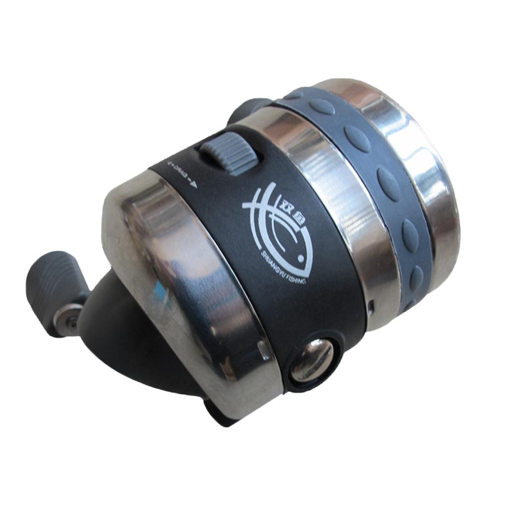 Stainless Steel Spincast Fishing Reel 1+1BB 3.1:1 Saltwater Under-spin Reel