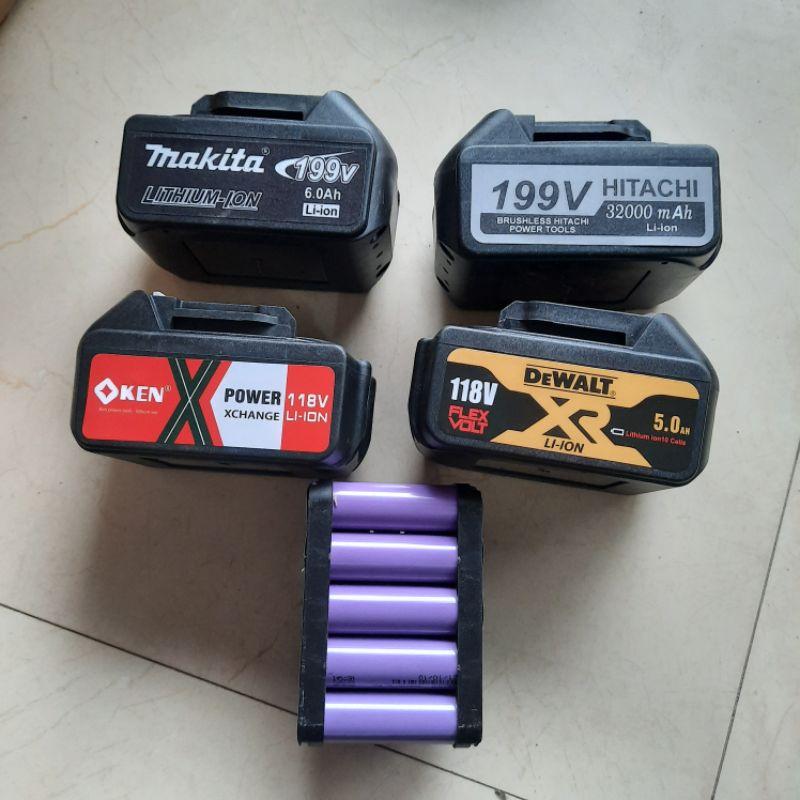 10 cell khủng pin máy khoan siết bulong chuyên vít 118v