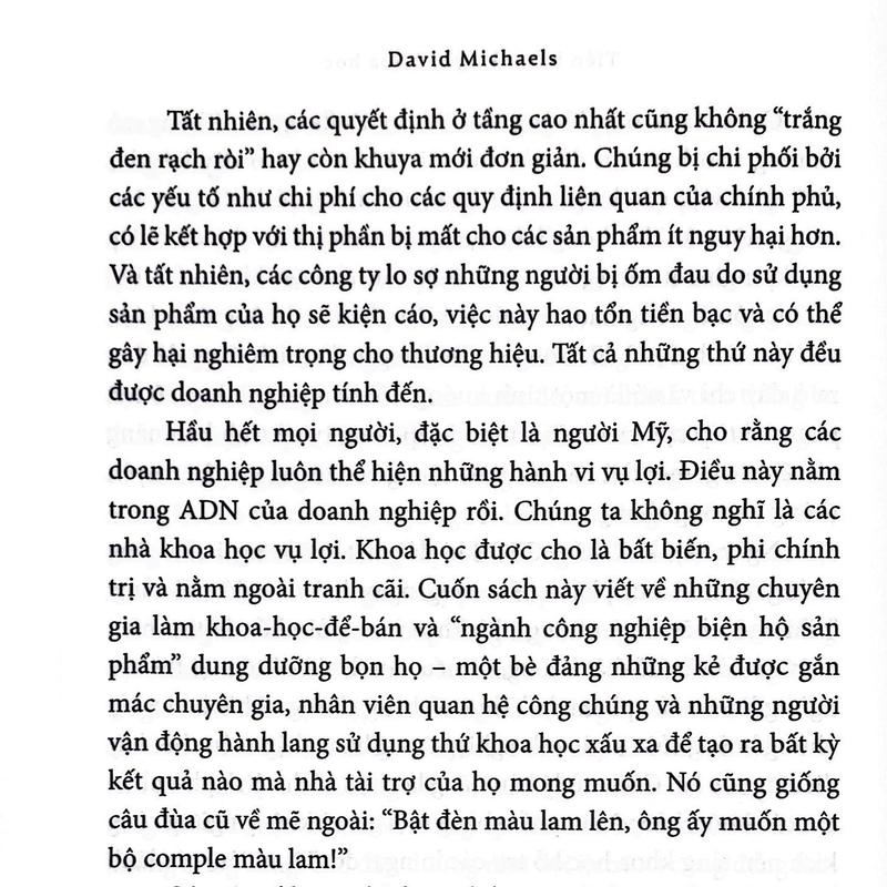 Sách - Tiền bẩn và ngụy khoa học (Nhã Nam HCM)
