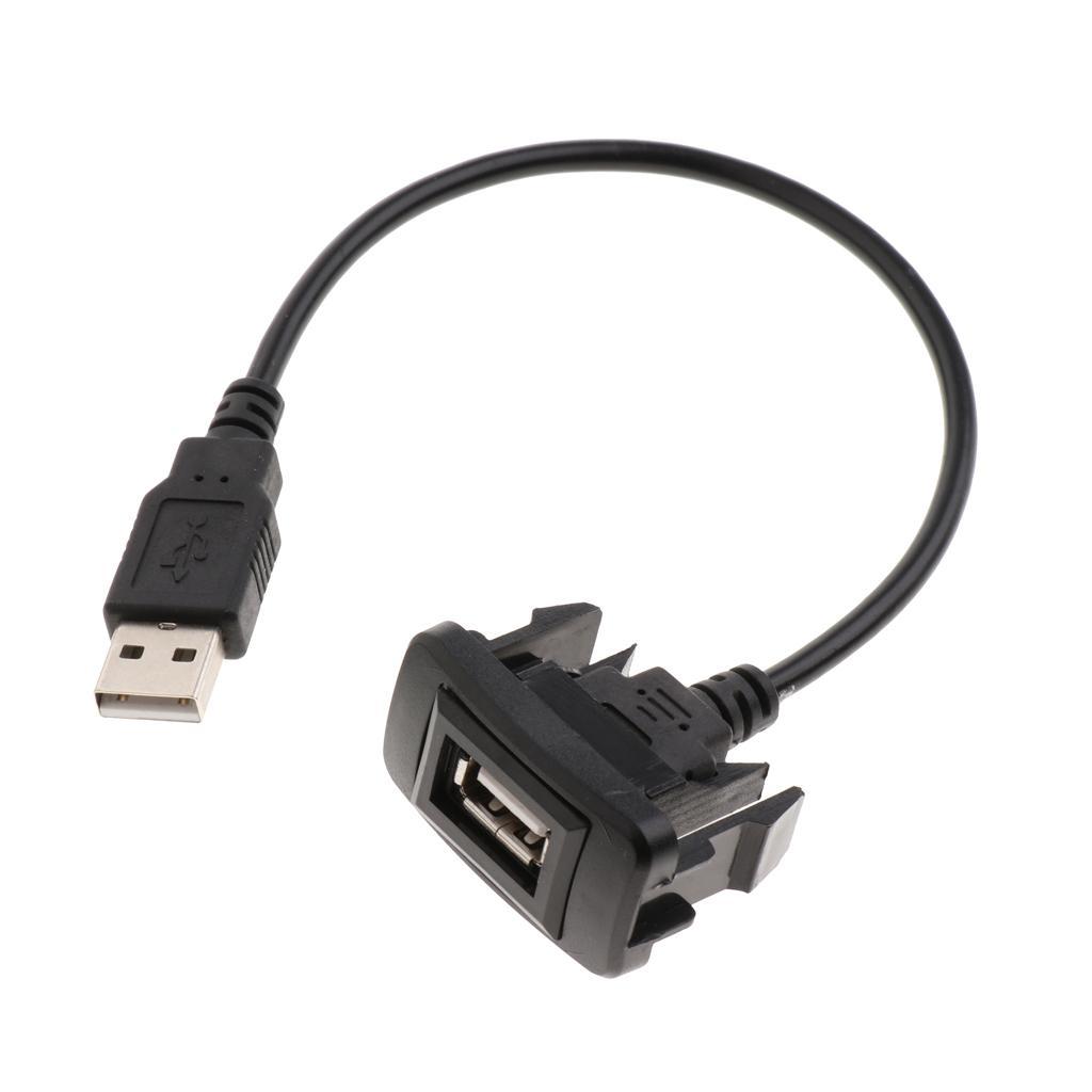 2 X USB Cable in Socket for  FORTUNER 2004-2012