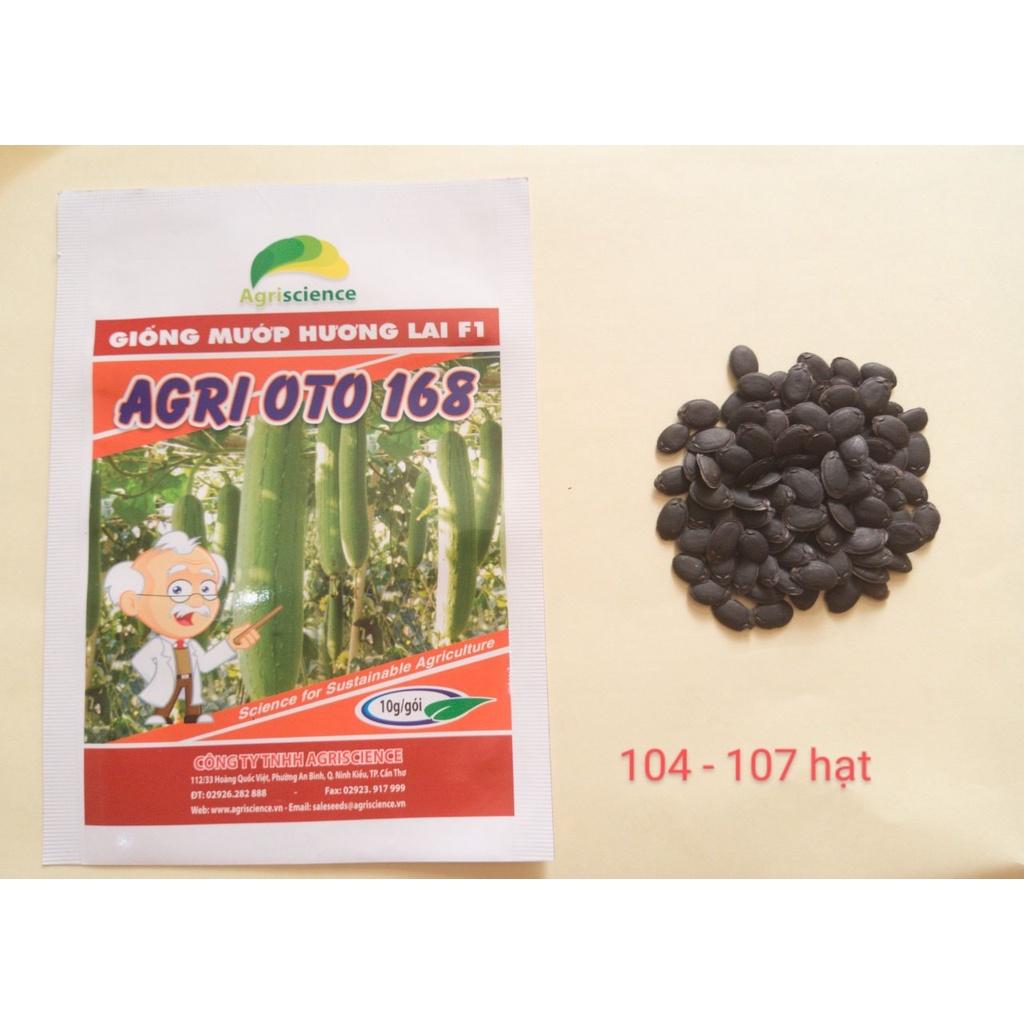 Hạt Giống mướp hương lai F1 - AGRI OTO 168 ( 1 gói 10gram hơn 100 hạt )