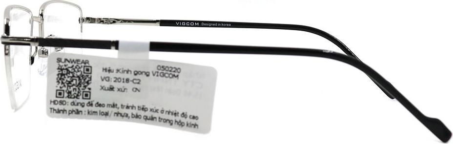 Gọng kính chính hãng Vigcom VG2018