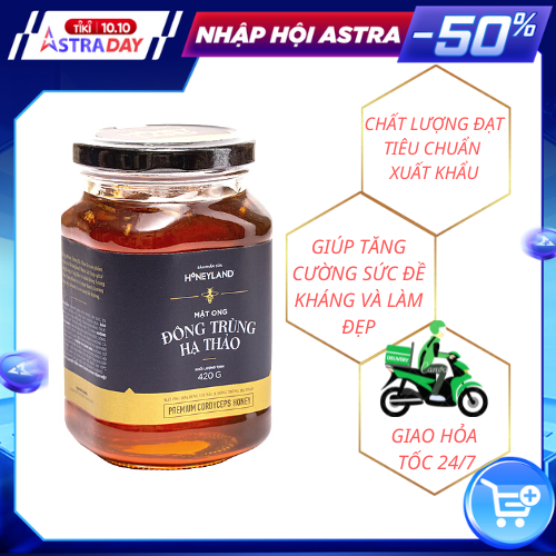 MẬT ONG ĐÔNG TRÙNG HẠ THẢO 420G