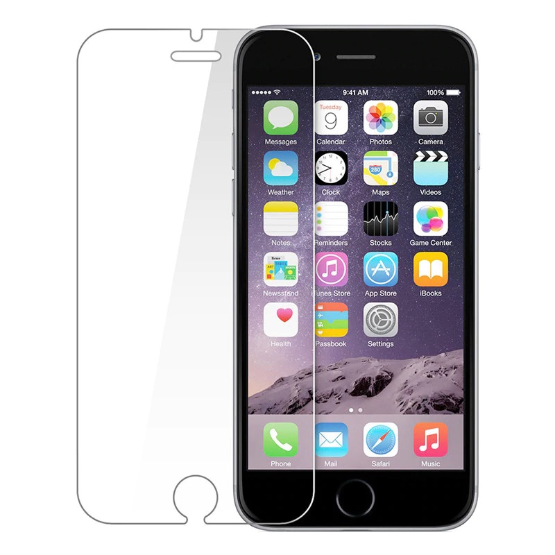 Miếng dán kính cường lực cho iPhone 6 / 6s - Hàng nhập khẩu
