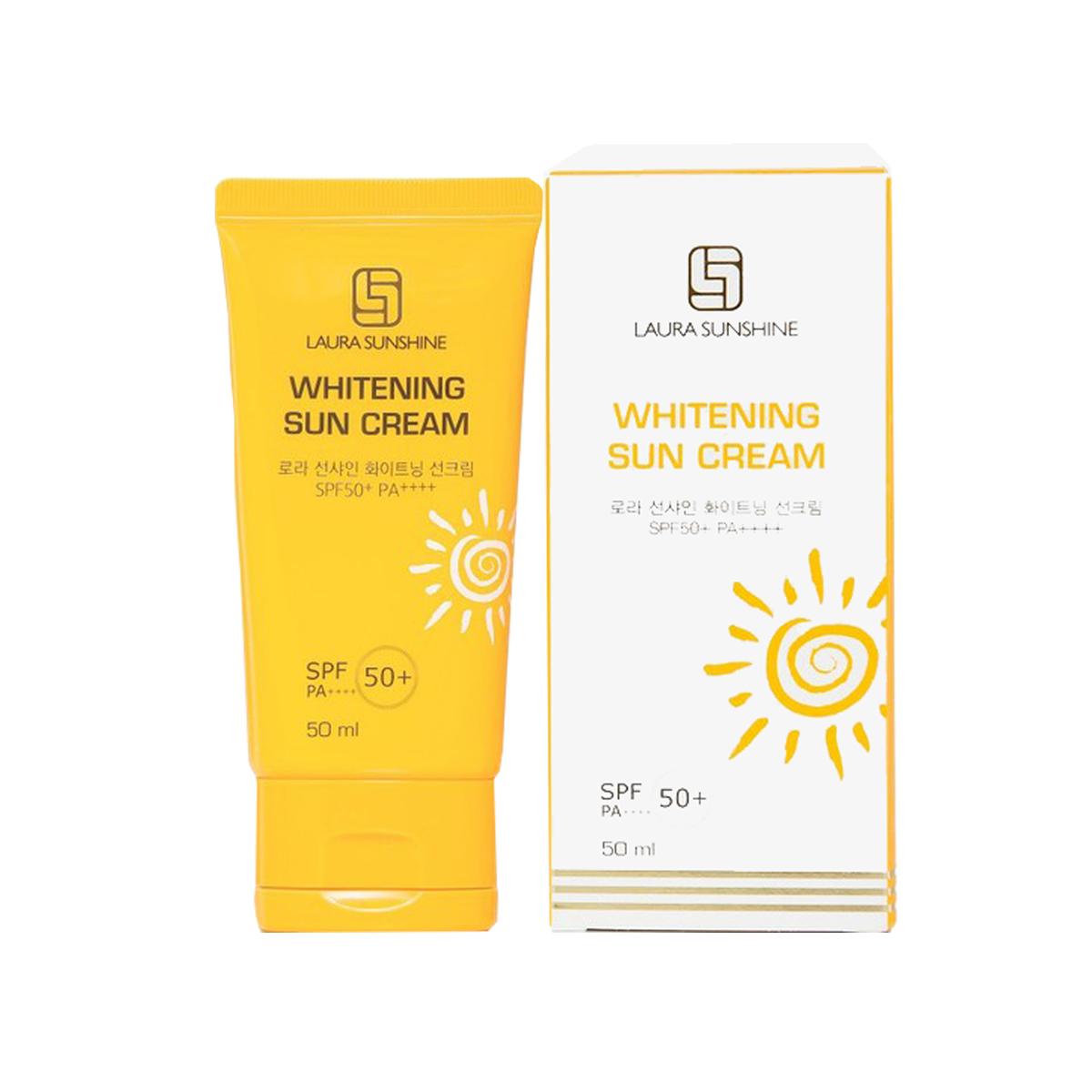 Sun Cream Laura Sunshine - Kem chống nắng dành cho da mặt SPF50+PA++++ 50ml