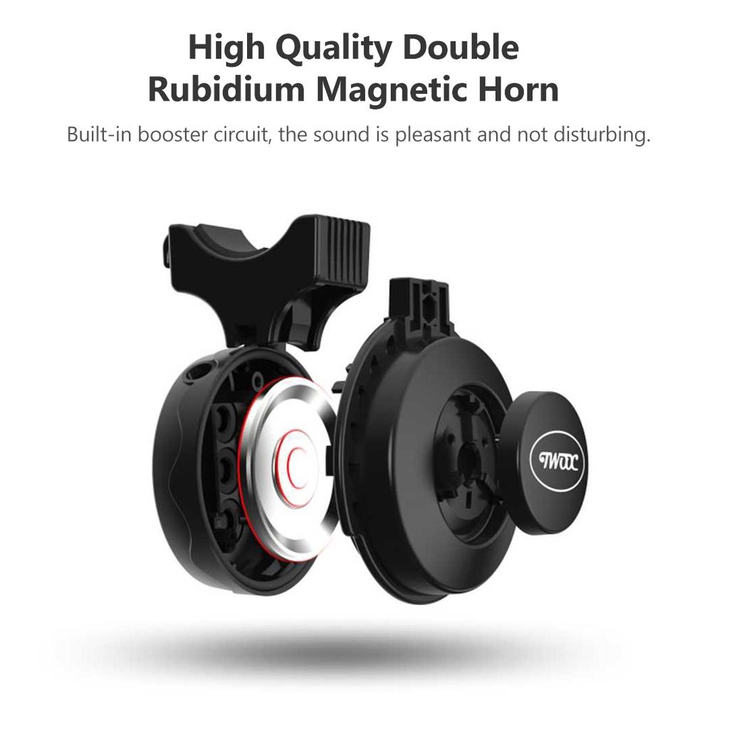 Chuông Điện Tử Cảnh Báo An Toàn Cho Xe Đạp Xiaomi Youpin 50-100db