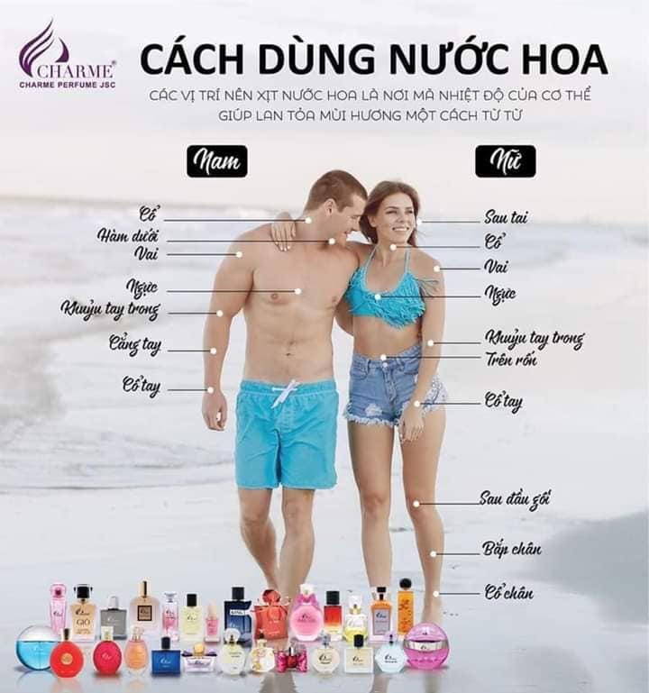 Nước Hoa Charme Guilty 50ml Nam Chính Hãng