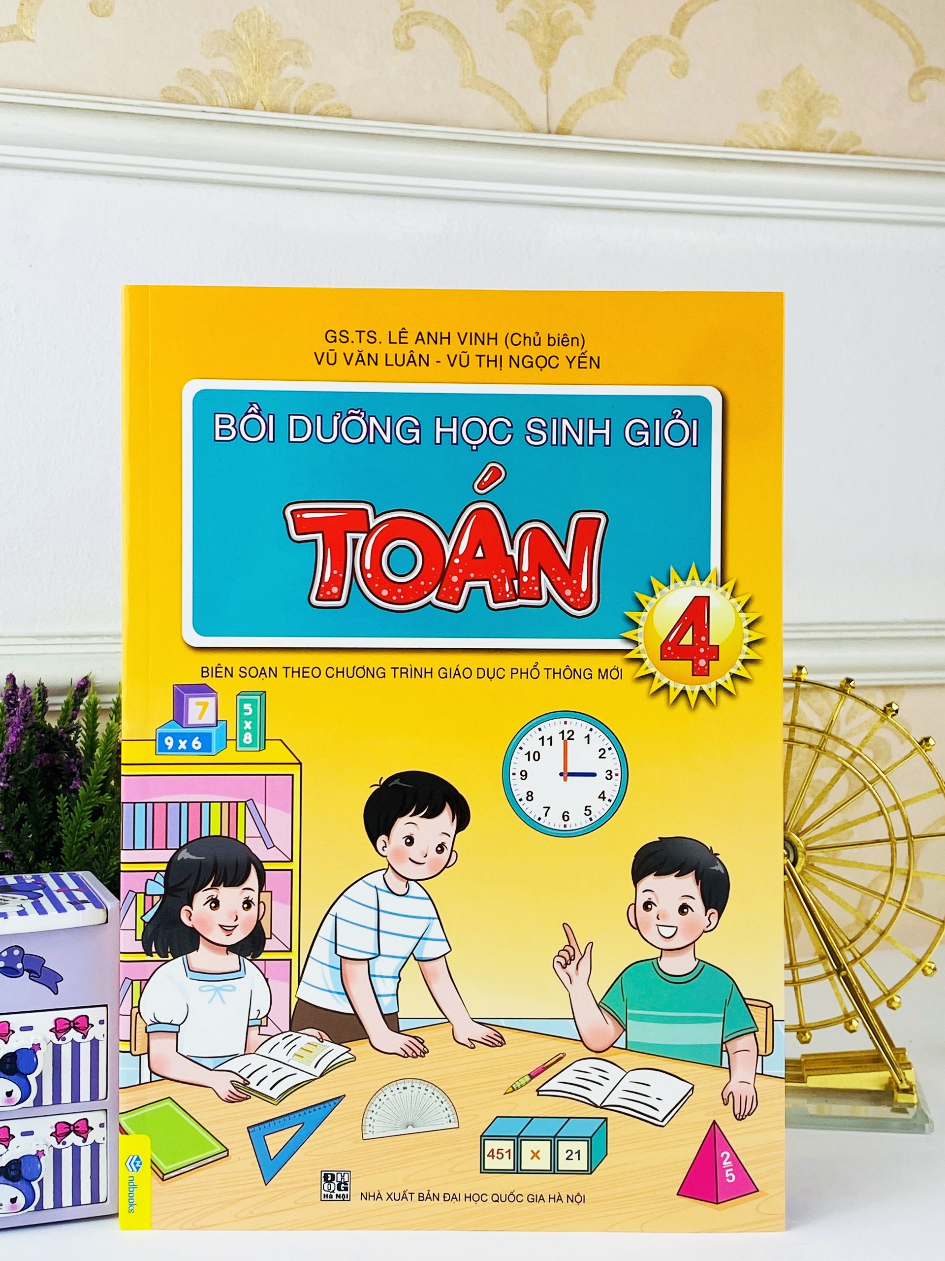 Sách - Bồi Dưỡng Học Sinh Giỏi Toán 4 - Biên soạn theo chương trình GDPT mới - ndbooks