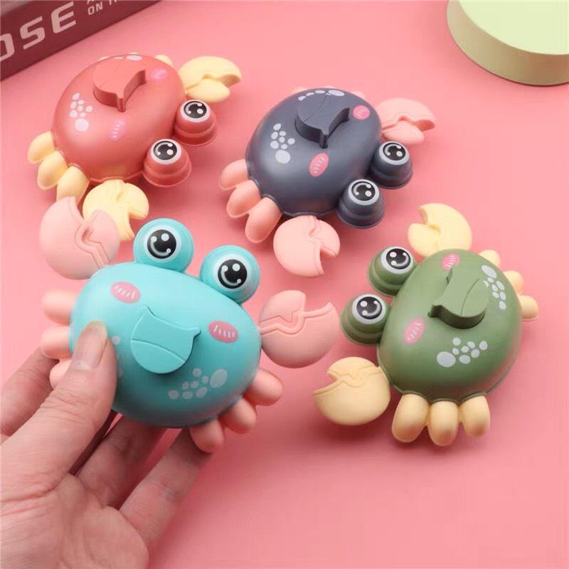 Đồ Chơi Trẻ Em Đồ Chơi Cua Bò Ngang Chạy Cót Cho Bé-Giúp Bé Thêm Tư Duy Với Các Con Vật Bên Ngoài thiên Nhiên