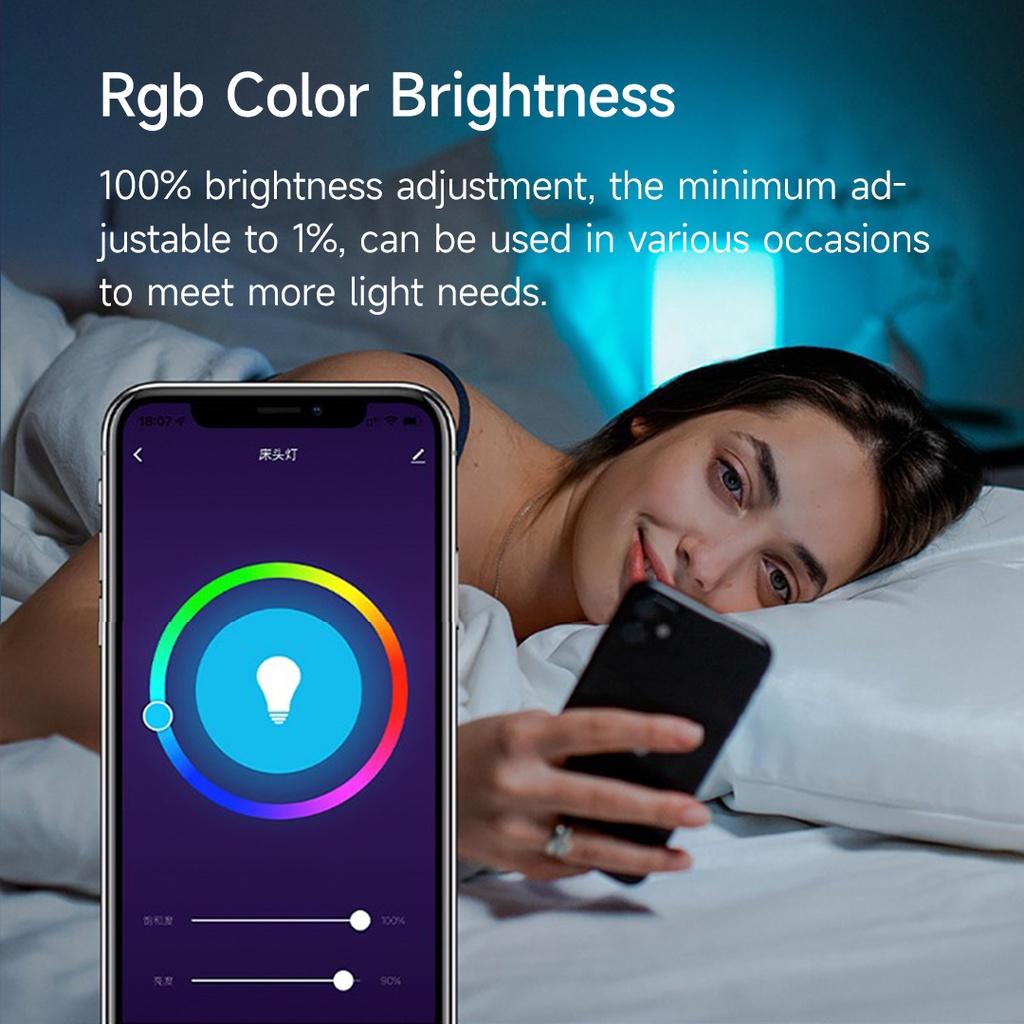 Đèn Ngủ Thông Minh Nhiều Màu Sắc Điều Khiển Từ Xa Bằng APP Dành Cho Trẻ Em