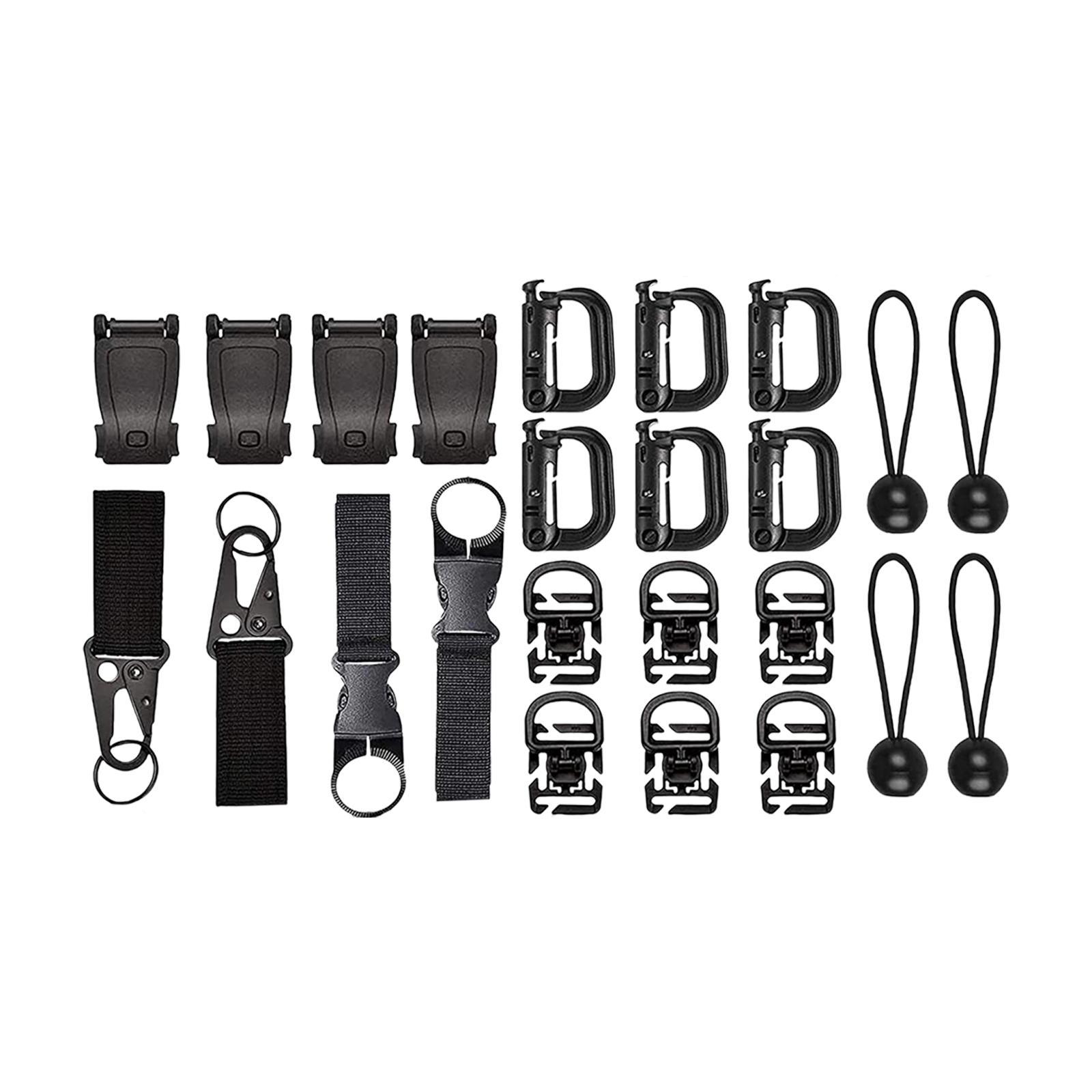 Molle Accessories  Attachments D Rings Purse Waist Bag Pouch for Camping