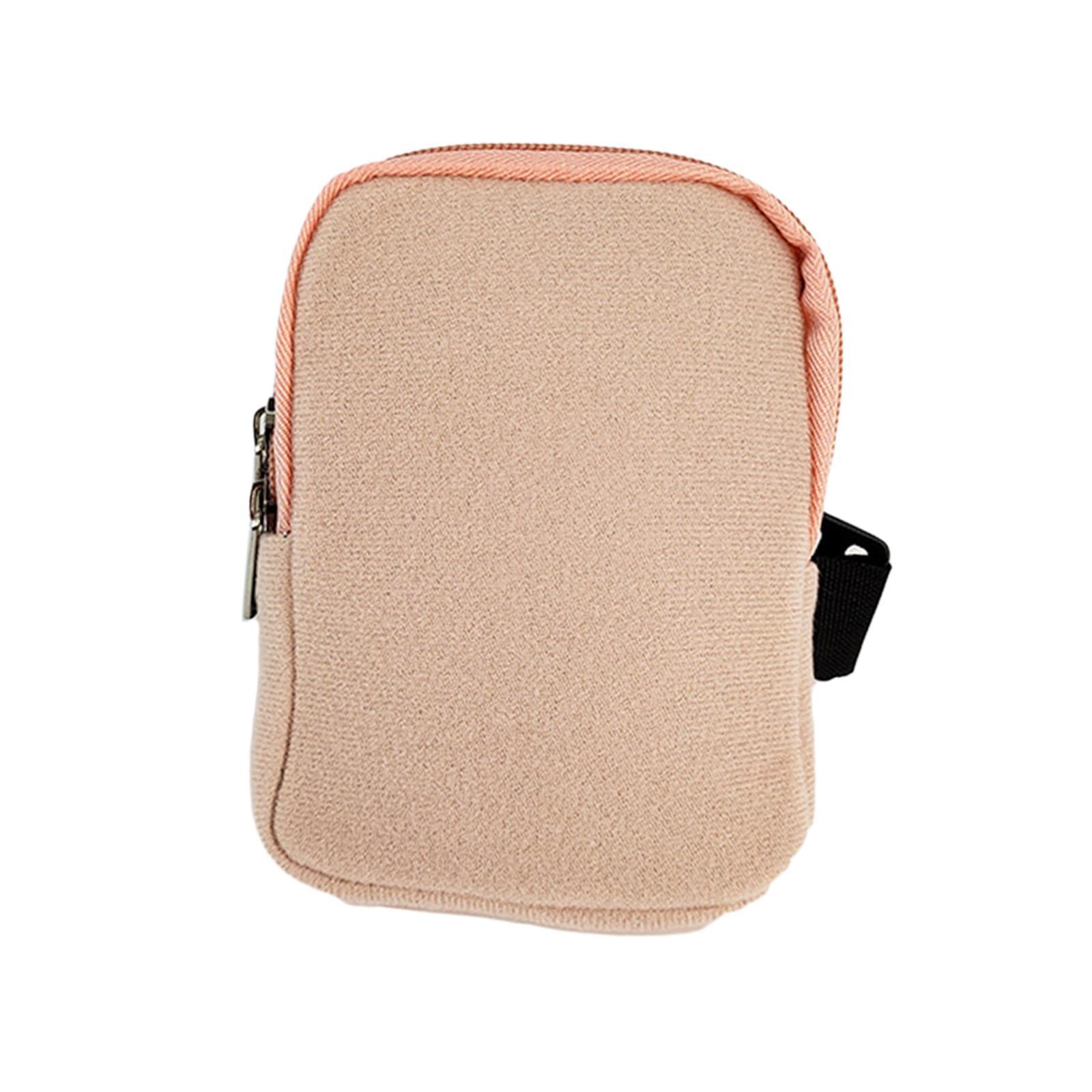 Water Bottle Pouch Zipper Pouch with Adjustable Band Durable Practical Women Men Belt Bag Tumbler Pouch for Jogging Hiking Travel Gym