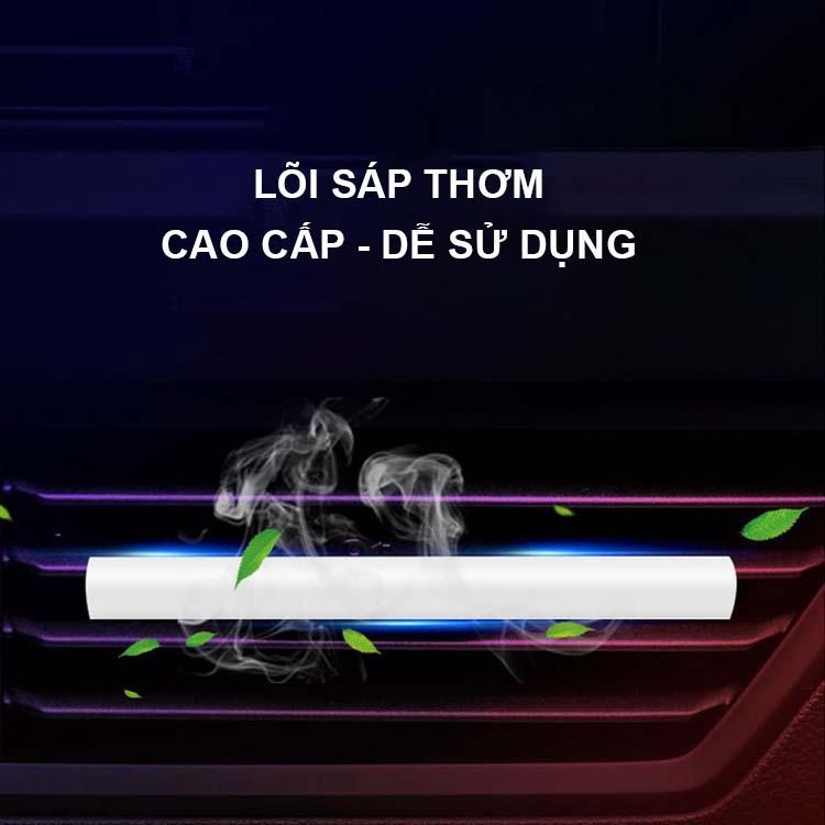 Lõi thơm nước hoa xe hơi dùng kẹp cài cửa gió cùng các phụ kiện trang trí làm thơm ô tô, sạch không khí khoang lái