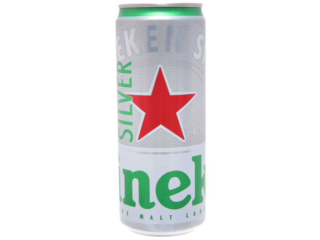 Thùng 24 lon bia Heineken Silver 330ml