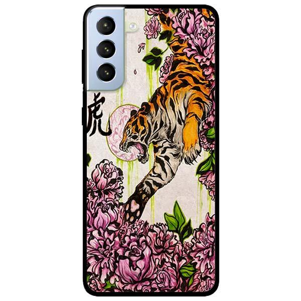 Ốp lưng dành cho Samsung Galaxy S21 / S21 Plus / S21 Ultra / S21 FE 5G - Hổ Hoa Tím