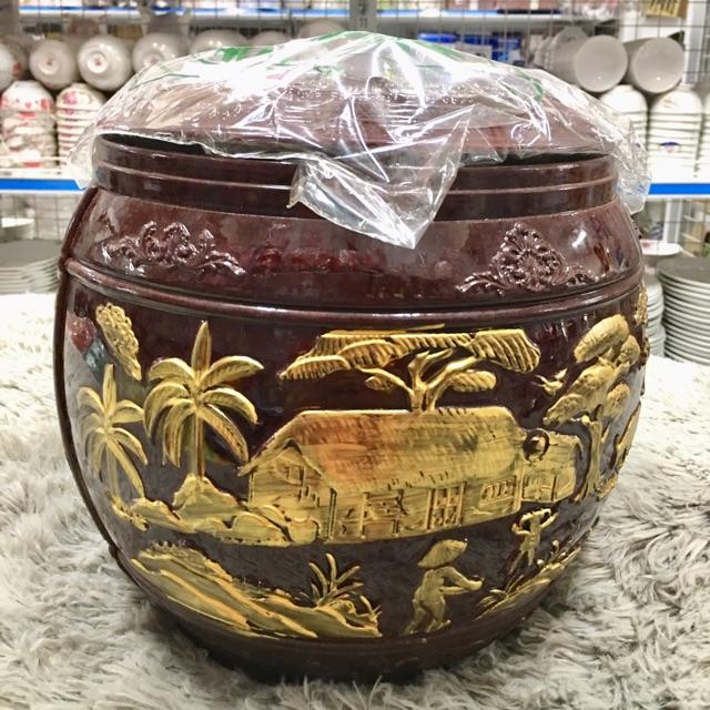 Bình giữ nóng tích trà gỗ