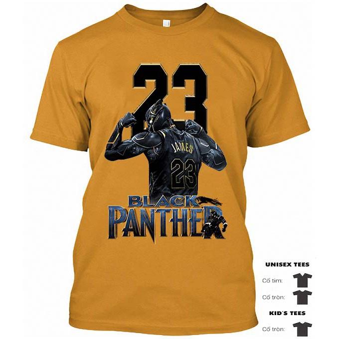 ÁO THUN BÁO ĐEN BLACK PANTHER 23 SIÊU CHẤT | MARVEL AVENGERS TSHIRT