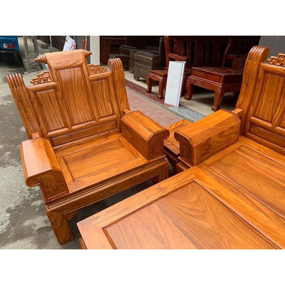 Bàn ghế Âu Á Hộp Cuốn Thư gỗ gõ đỏ