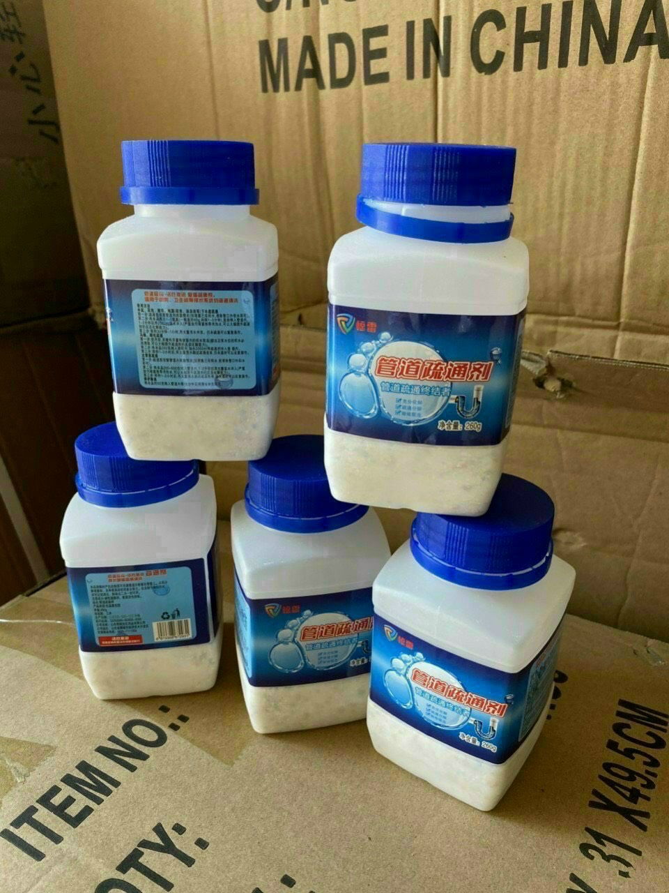 Bột thông cầu thông cống thông nhanh chống tắc nghẽn cống