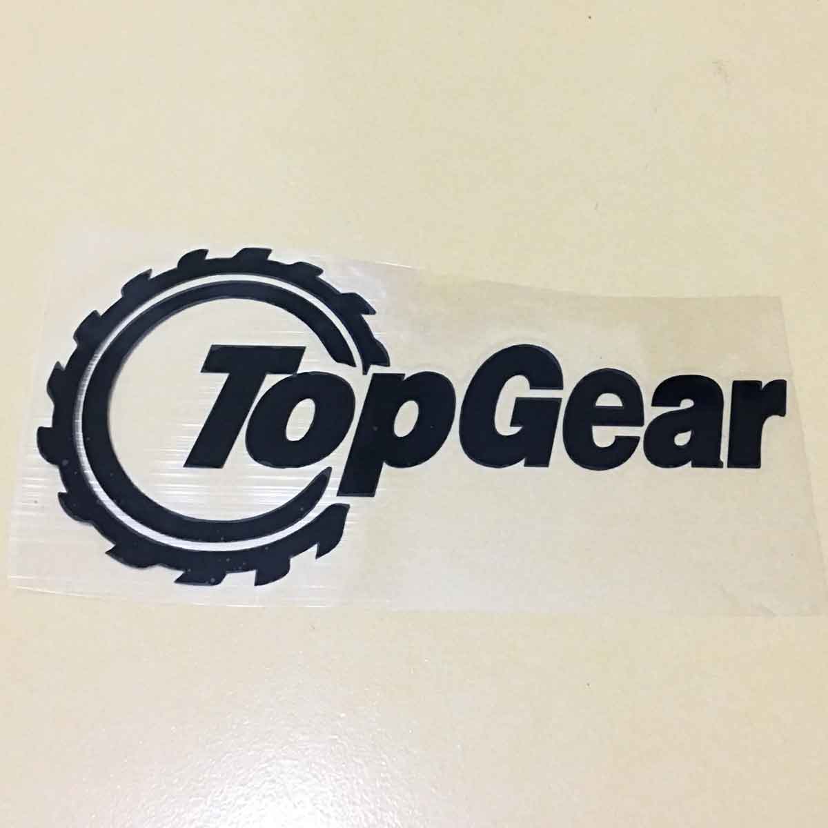 Sticker Nhãn Dán Trang Trí Xe Ô Tô Top Gear Thể Thao Cá Tính