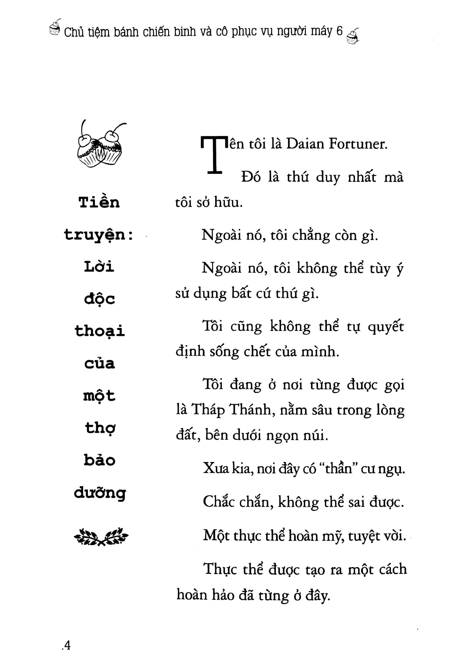 Chủ Tiệm Bánh Chiến Binh Và Cô Phục Vụ Người Máy - Tập 6