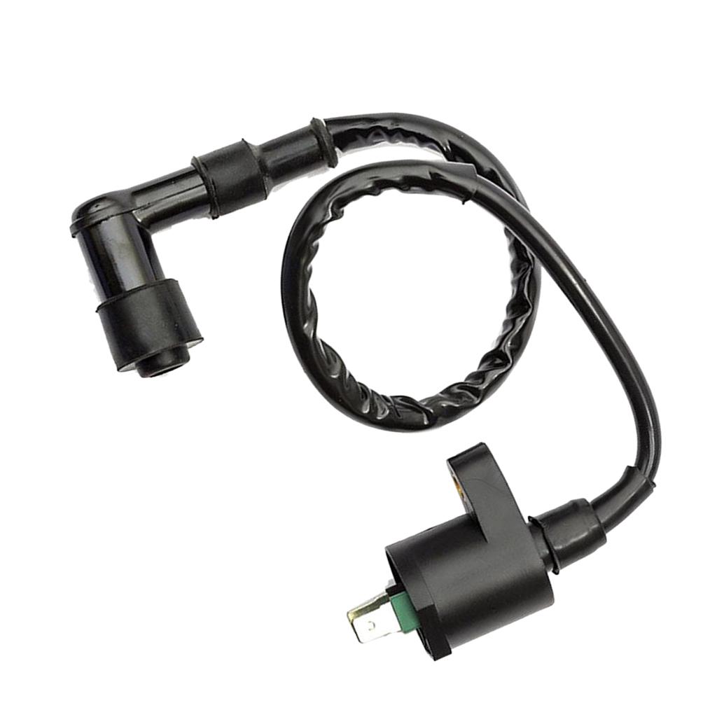 Motorcycle High Performance Ignition Coil for Honda TRX300 - Black