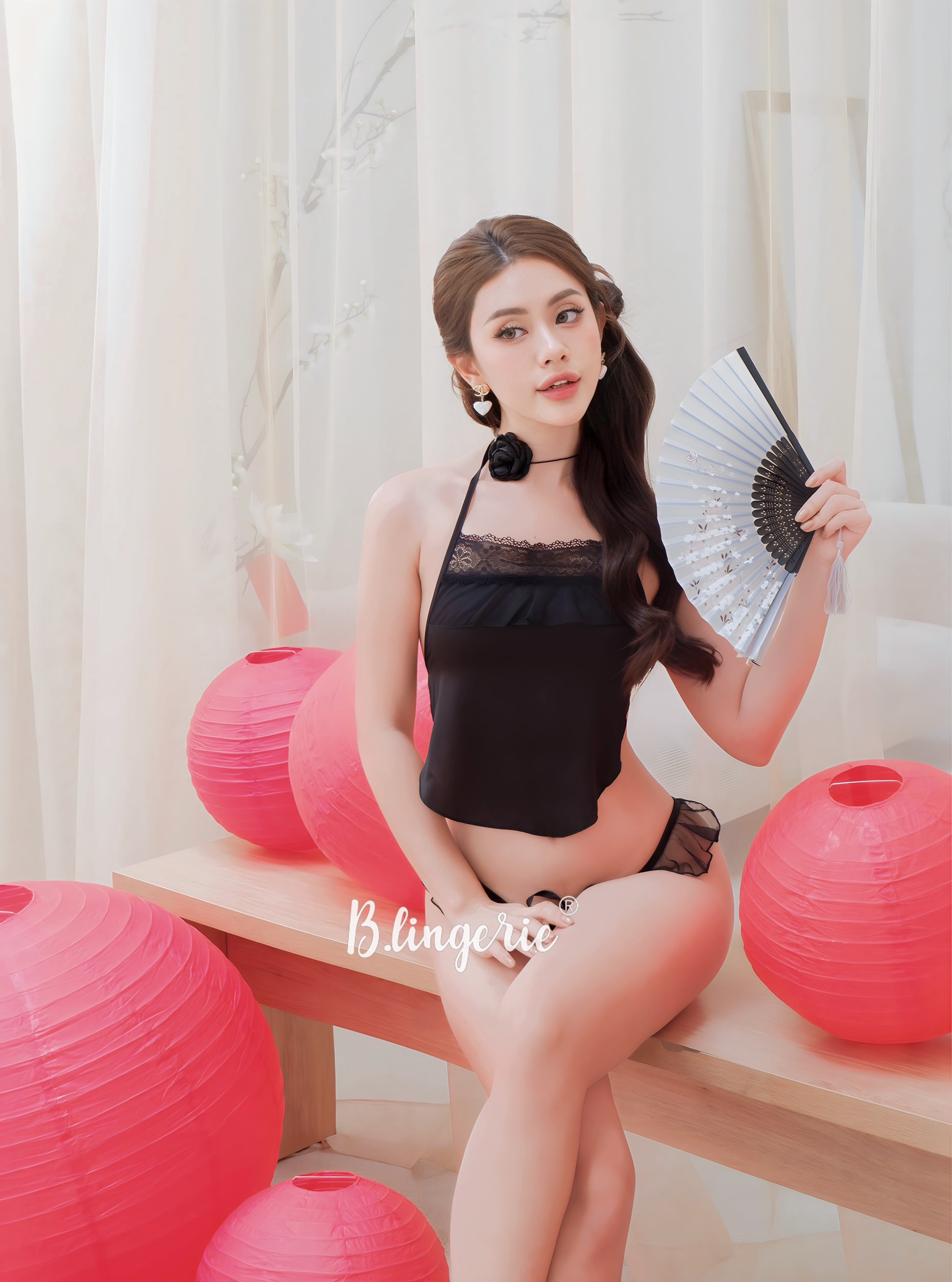 Bộ Đồ Ngủ Cosplay Yếm Gợi Cảm - B.Lingerie