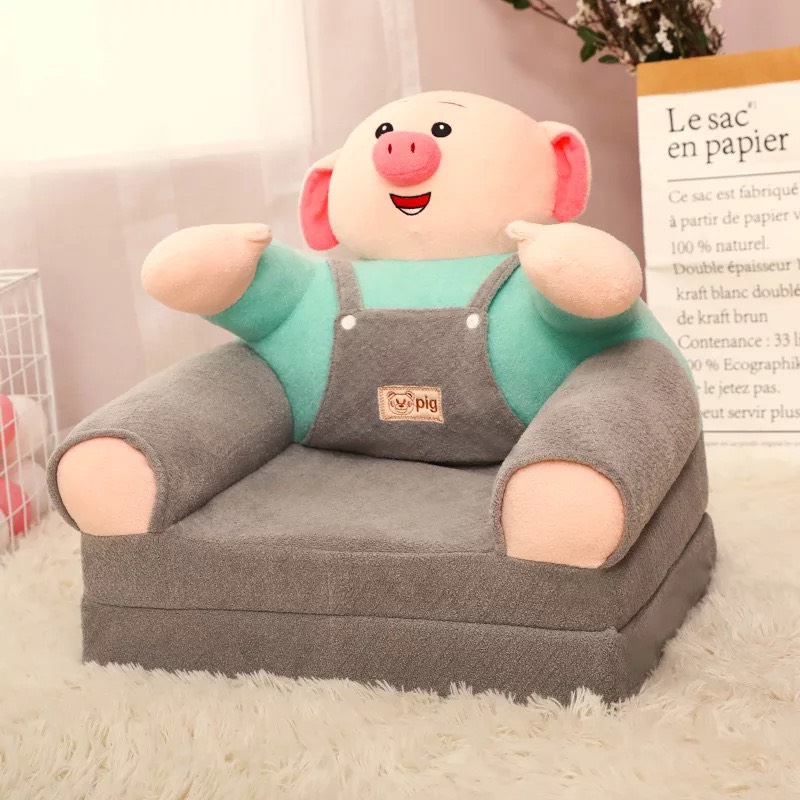 GHẾ SOFA CHO BÉ HÌNH NGỘ NGHĨNH - LỢN BÉO