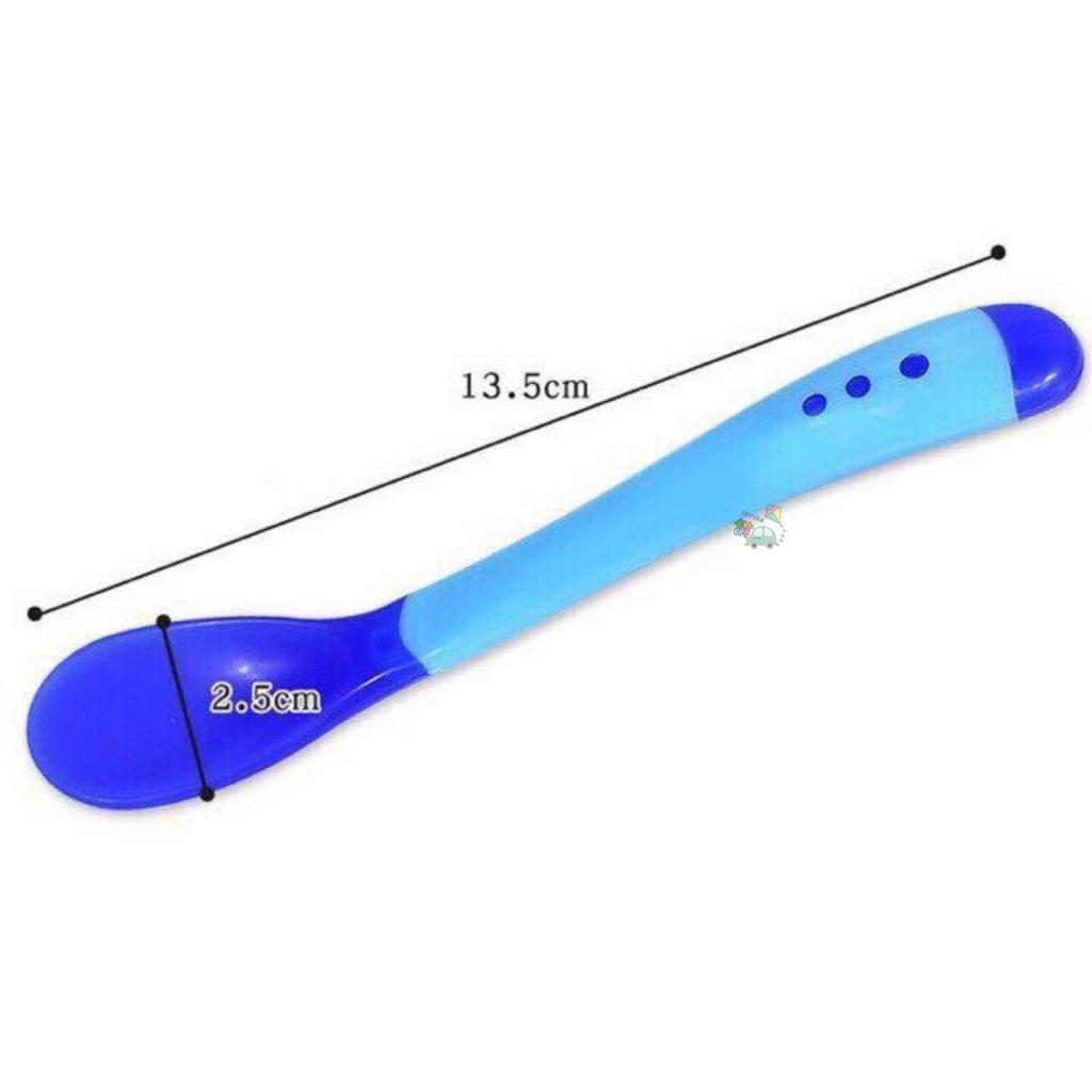 Thìa, muỗng báo nóng silicon cho bé