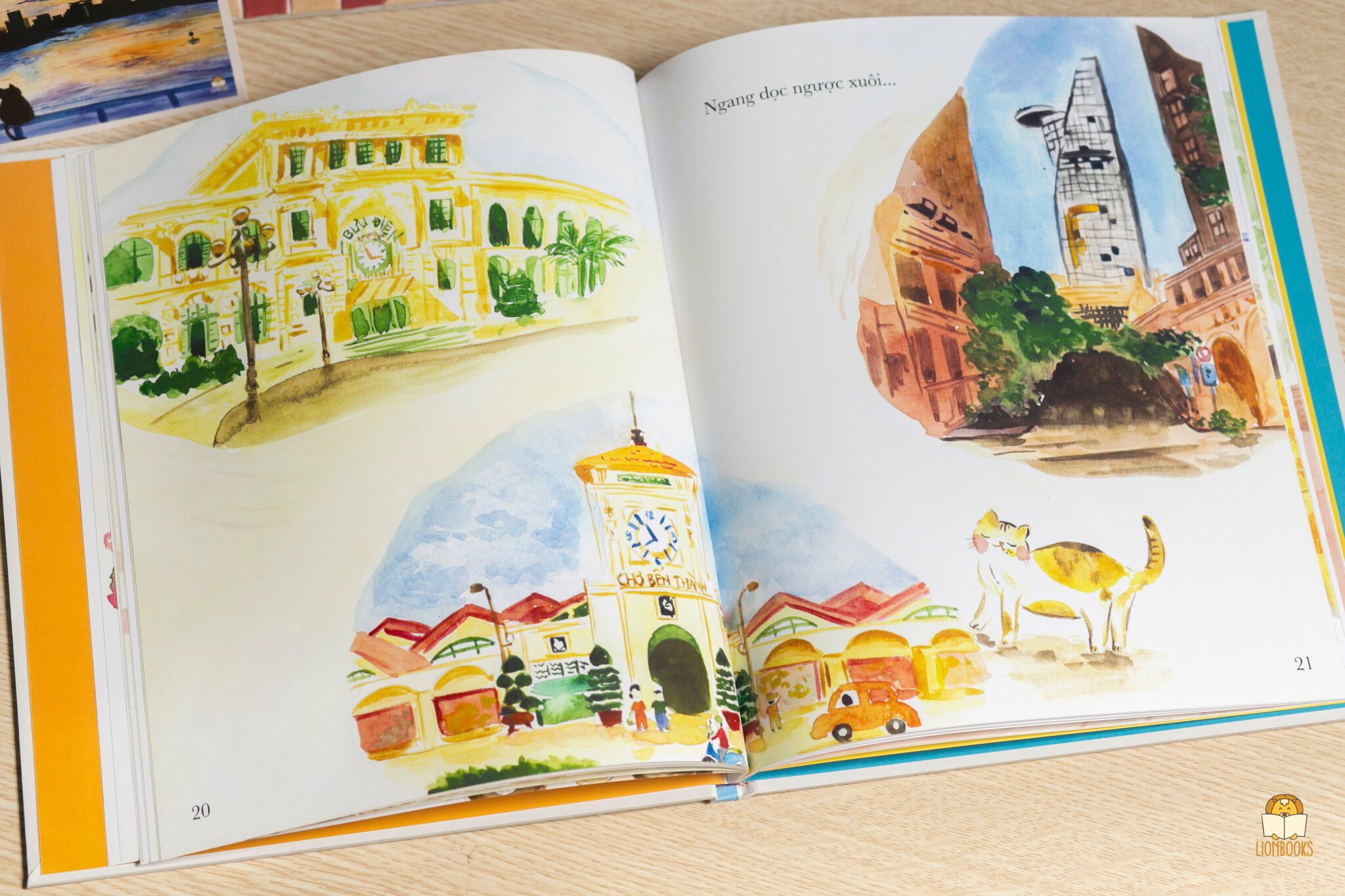 Sách - Bụi ở Sài Gòn - Em yêu Việt Nam mình - Lion Books