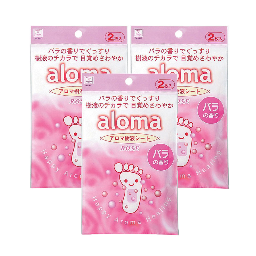 Set 2 miếng giúp thư giãn bàn chân Aloma - Hàng nội địa Nhật