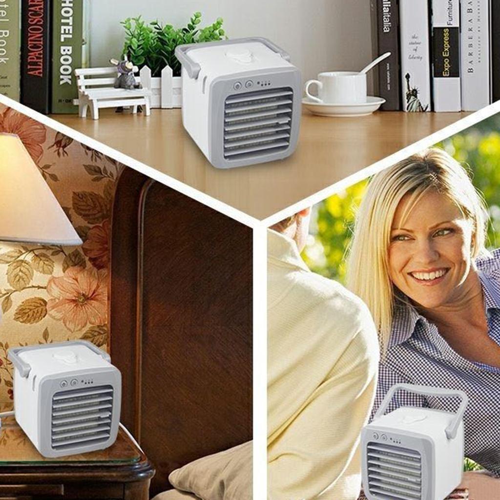 Portable Air Conditioner Fan Personal Quiet USB Air Cooler Humidifier Purifiers