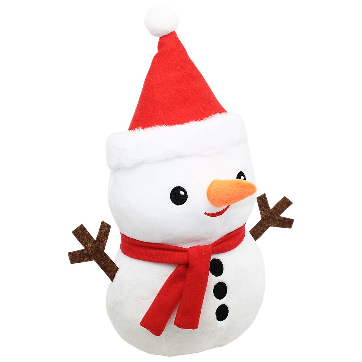 Thú Nhồi Bông Người Tuyết Giáng Sinh 30 cm - Hoàng Thu HT8214